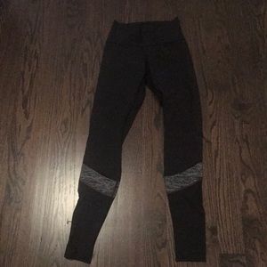 Like new lululemon wonder under with mesh bottom